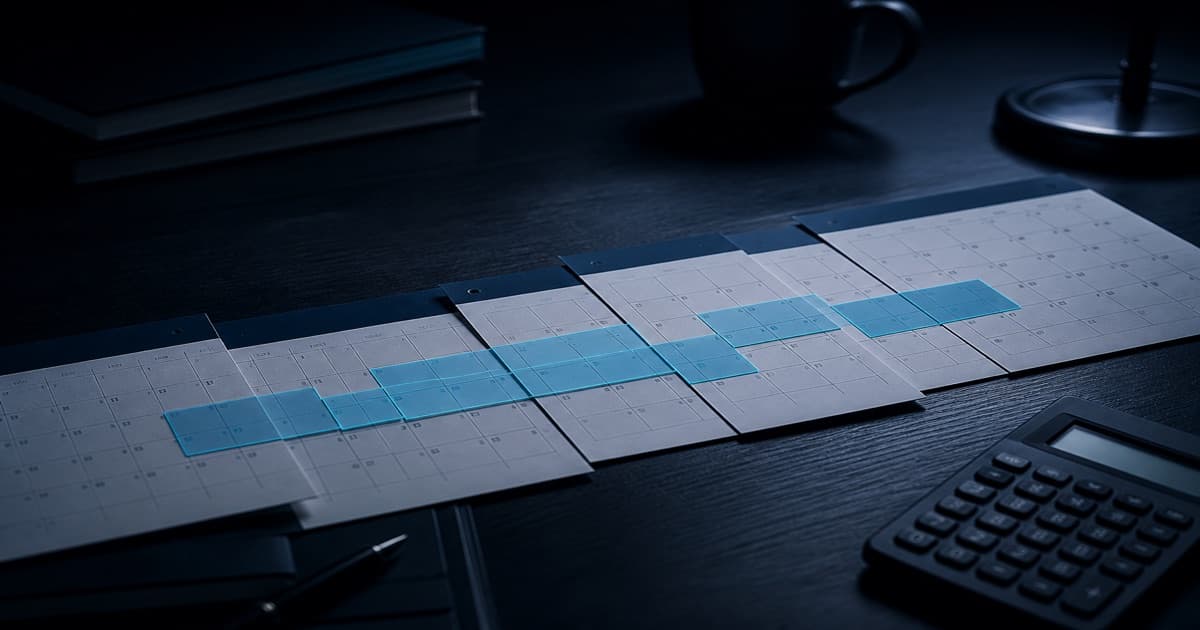 How to calculate IT experience from resume dates (without double-counting)